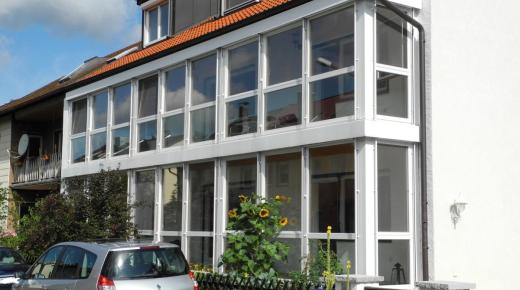 Holz-Aluminium Balkonverglasungen